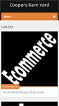 Mobile Screenshot of coopersbarnyard.com
